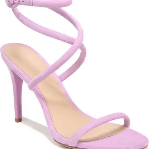 VERONICA BEARD SUEDE LEATHER MARCELINE ANKLE STRAP SANDALS ORCHID NIB SZ 8 - Picture 7 of 16